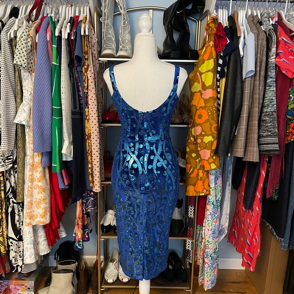 Tatyana Sequined Wiggle Dress - Size XS - Picture 8 of 8